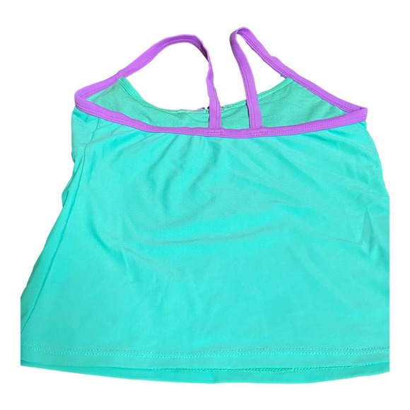 Girls swimwear bathing suit tankini tops size 12 - Picture 4 of 6